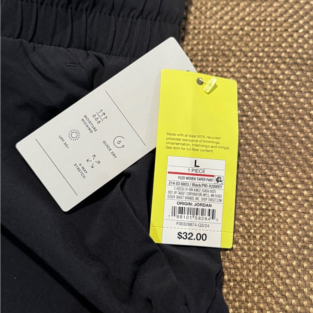 All In Motion Women's Wide Leg Pants with Drawstring Waist Size Large - Picture 8 of 10
